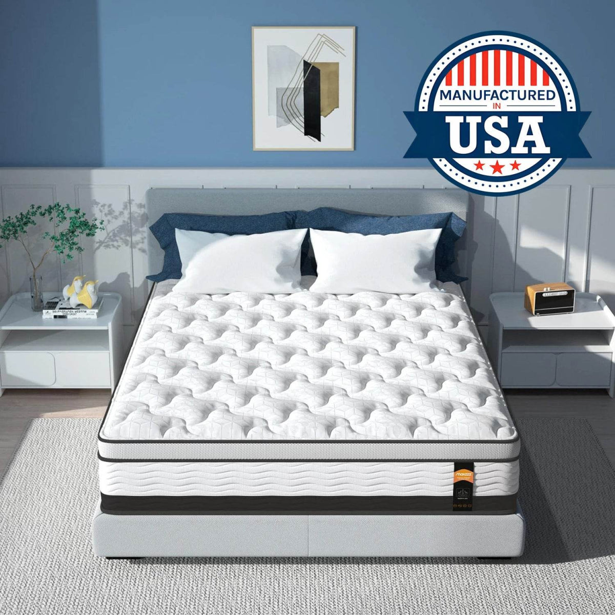 12-Inch Cooling Gel Hybrid Mattress - Sleep Galleria