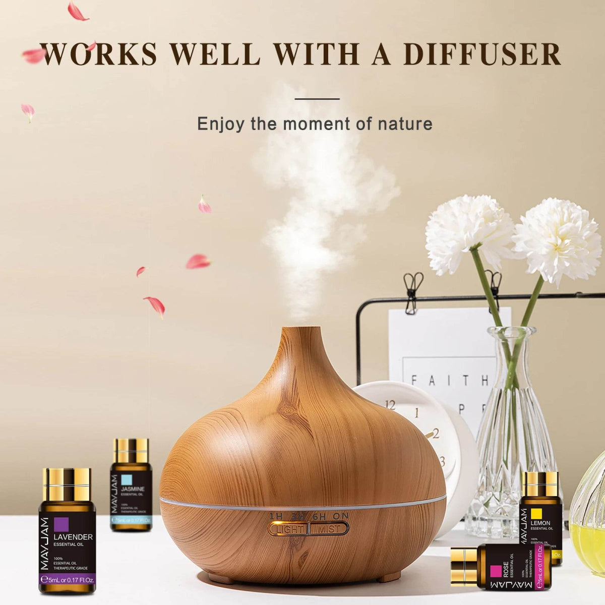 35-Piece Essential Oil Set for Diffusers - Sleep Galleria