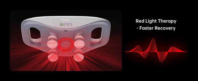 Four-Head Wireless Deep Tissue Percussion Massage Gun - Omega Lifestyles