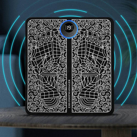 Electric Foot Massager Pad With Muscle Stimulation - Sleep Galleria