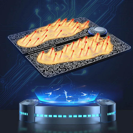 Electric Foot Massager Pad With Muscle Stimulation - Sleep Galleria