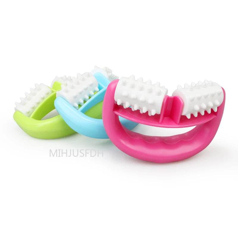 Handheld Double Roller Anti Cellulite Massage Massager - Sleep Galleria