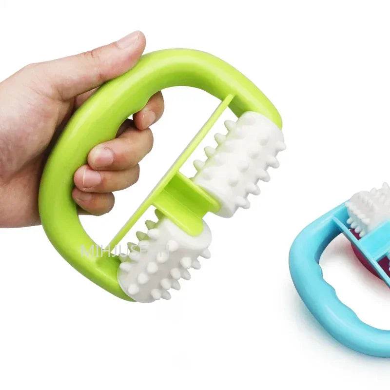 Handheld Double Roller Anti Cellulite Massage Massager - Sleep Galleria