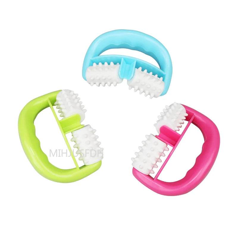 Handheld Double Roller Anti Cellulite Massage Massager - Sleep Galleria