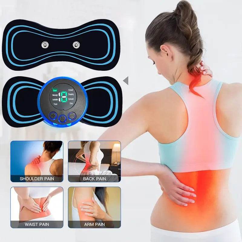 Portable Mini Electric Neck Shoulder Massager With Adjustable Levels - Sleep Galleria
