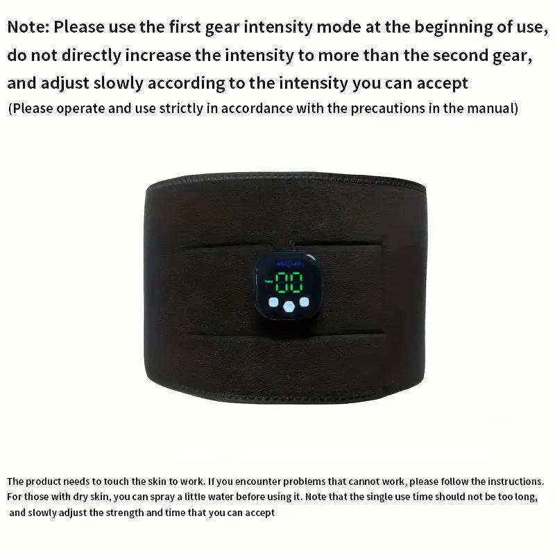 Portable Waist Massager USB Charging Fitness Shaping Belt - Sleep Galleria