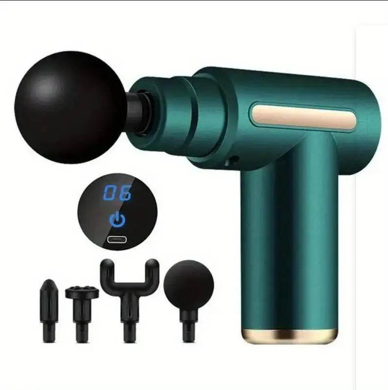 Rechargeable Portable Mini Muscle Percussion Massage Gun - Sleep Galleria