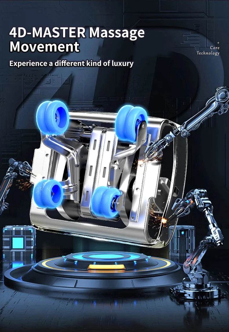 Mizuka RippleEase 4D Zero Gravity Shiatsu Massage Chair - Omega Lifestyles