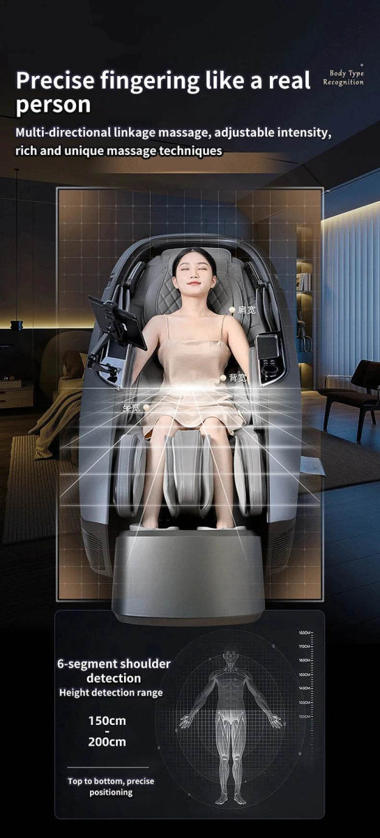 Mizuka RippleEase 4D Zero Gravity Shiatsu Massage Chair - Omega Lifestyles