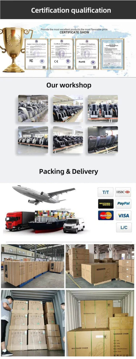 Mizuka RippleEase 4D Zero Gravity Shiatsu Massage Chair - Omega Lifestyles