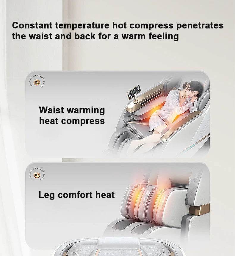 Mizuka StreamGlow 4D SL-Track Shiatsu Massage Chair - Omega Lifestyles