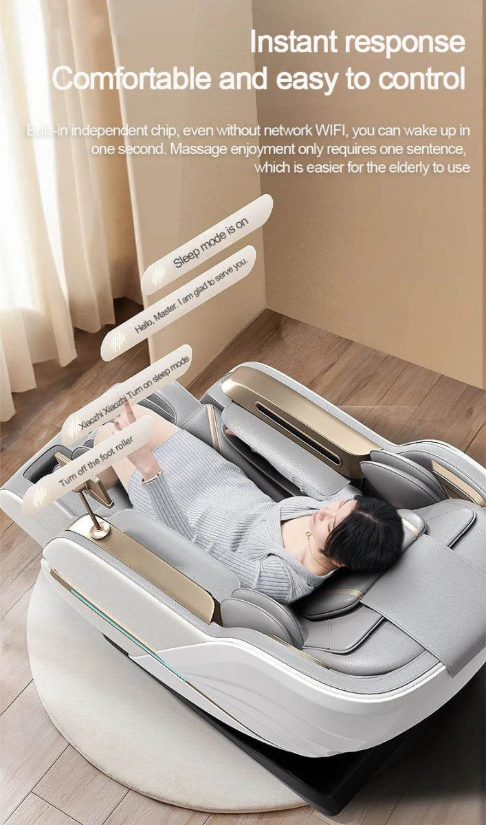 Mizuka StreamGlow 4D SL-Track Shiatsu Massage Chair - Omega Lifestyles