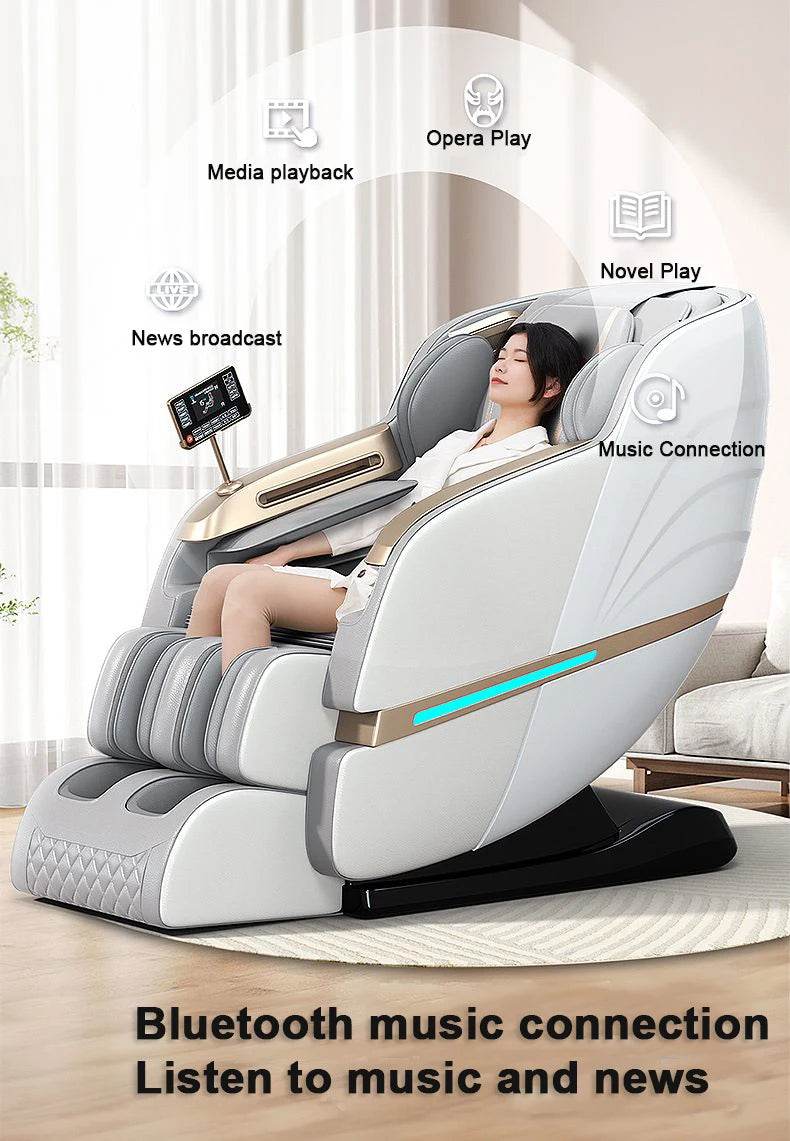 Mizuka StreamGlow 4D SL-Track Shiatsu Massage Chair - Omega Lifestyles