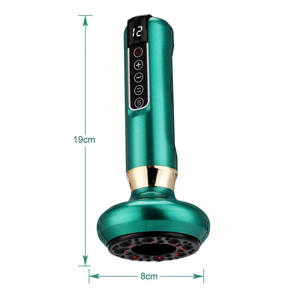 Intelligent Rechargeable Electric Cupping Massage Device - Sleep Galleria