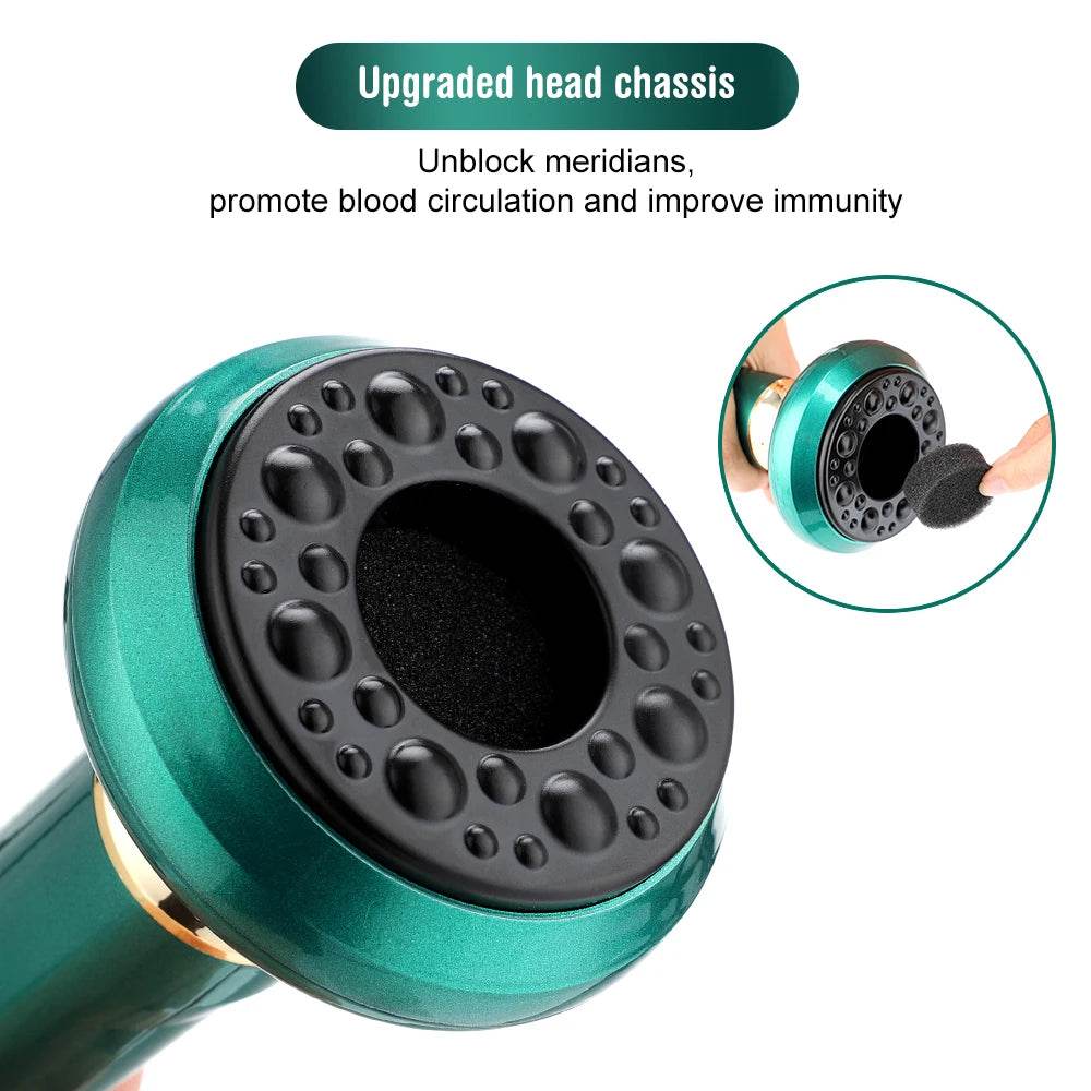 Intelligent Rechargeable Electric Cupping Massage Device - Sleep Galleria