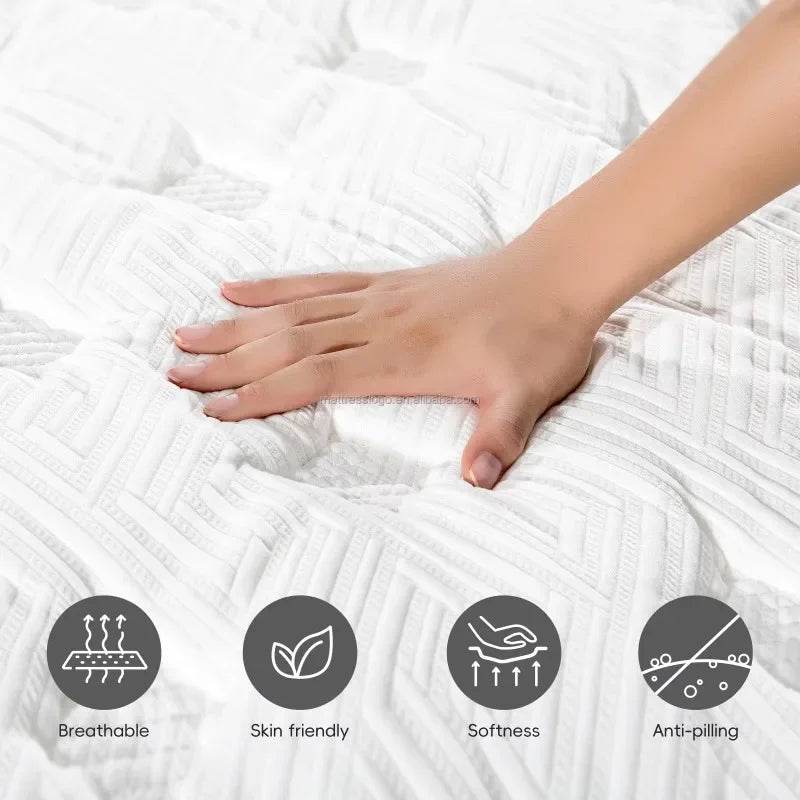 Medium Cooling Pocket Spring Gel Memory Foam Mattress - Sleep Galleria