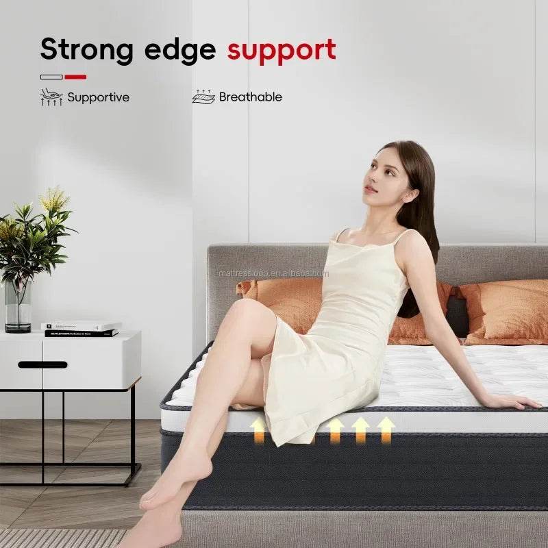 Medium Cooling Pocket Spring Gel Memory Foam Mattress - Sleep Galleria