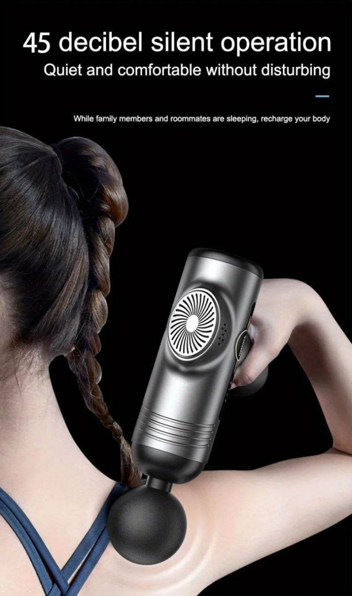 Portable Deep Tissue Electric Percussion Massage Gun - Sleep Galleria