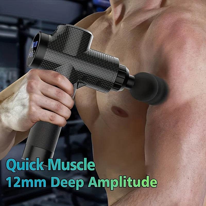 Portable Deep Tissue Electric Percussion Massage Gun - Sleep Galleria