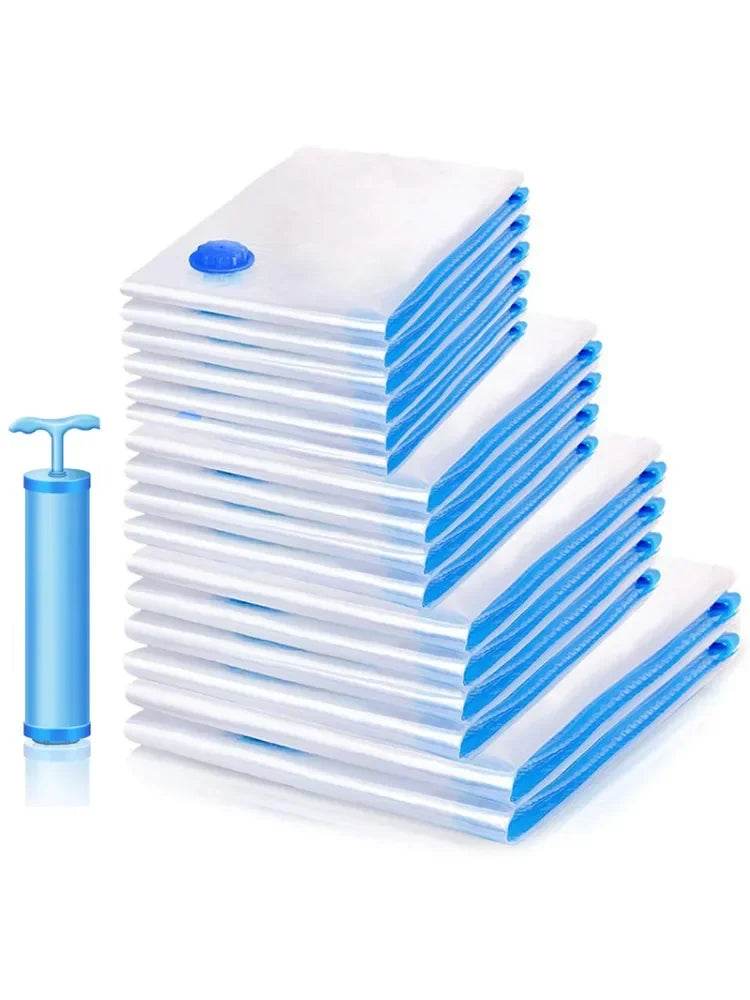 Vacuum Storage Bags Set for Clothes and Bedding - Omega Lifestyles