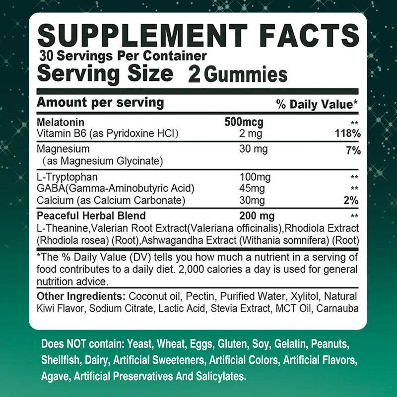 Melatonin Sleep Aid Gummies Promote Rapid Rest and Immunity - Sleep Galleria