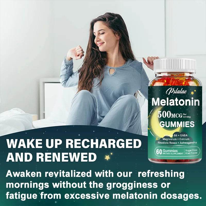 Melatonin Sleep Aid Gummies Promote Rapid Rest and Immunity - Sleep Galleria