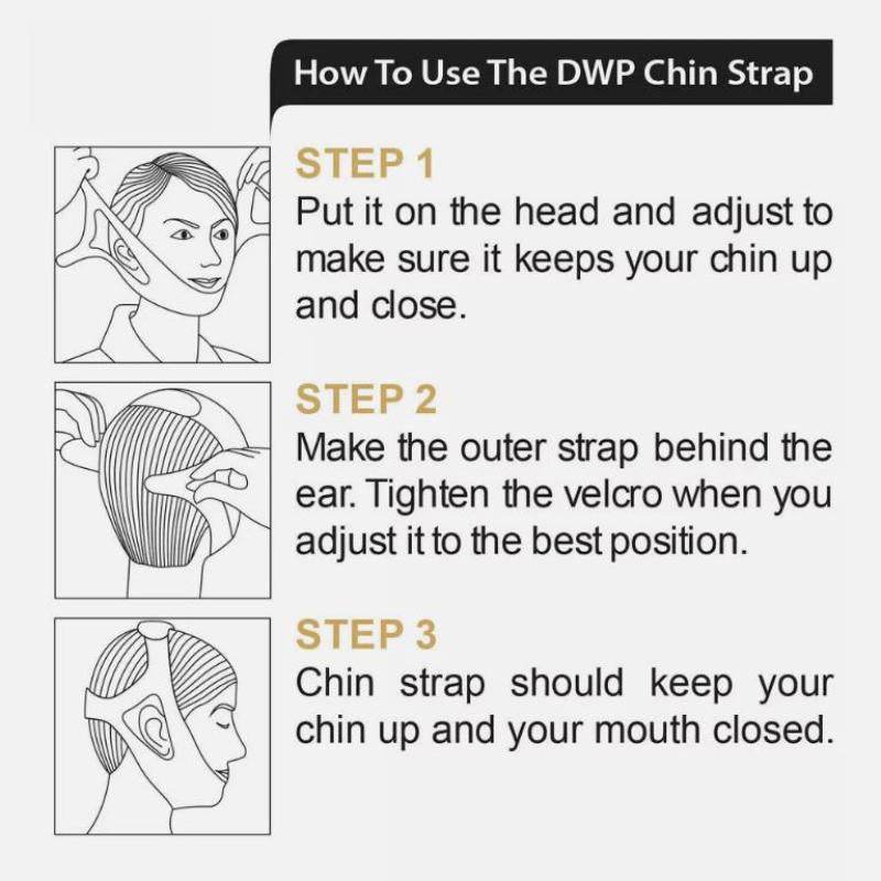 Breathable Anti Snore Chin Strap Stop Snoring Belt - Sleep Galleria
