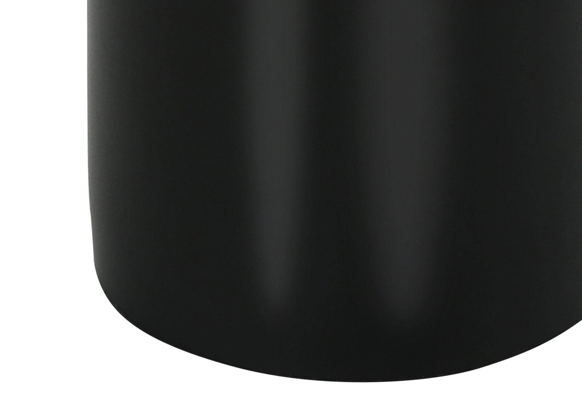 Contemporary Black Concrete Cylinder Table Lamp - Sleep Galleria