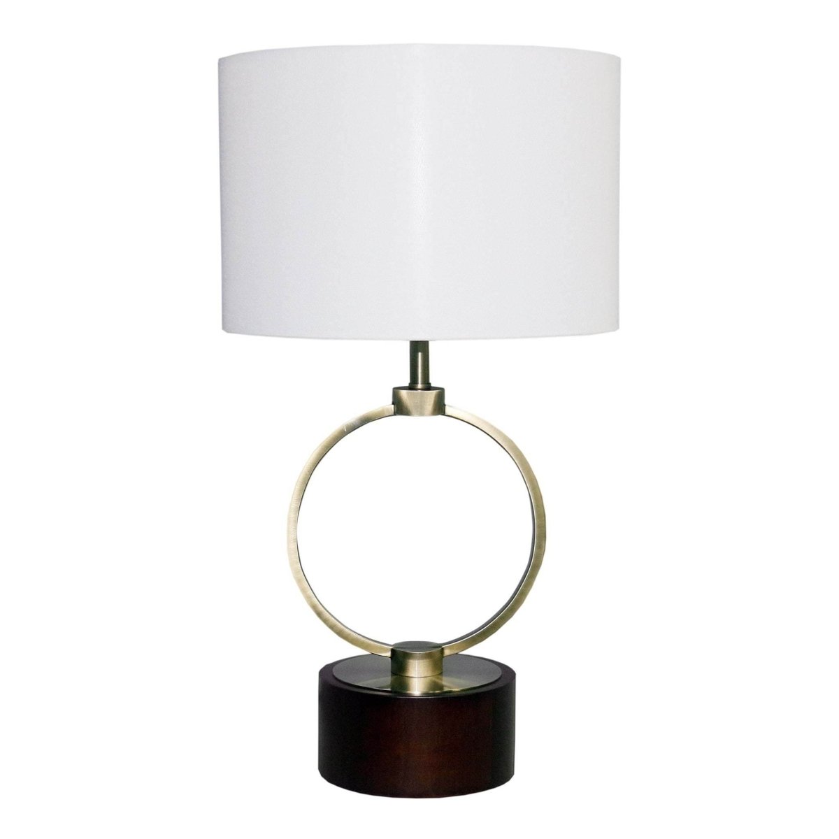 Mid-Century Modern Metal And Wood Table Lamp - Sleep Galleria