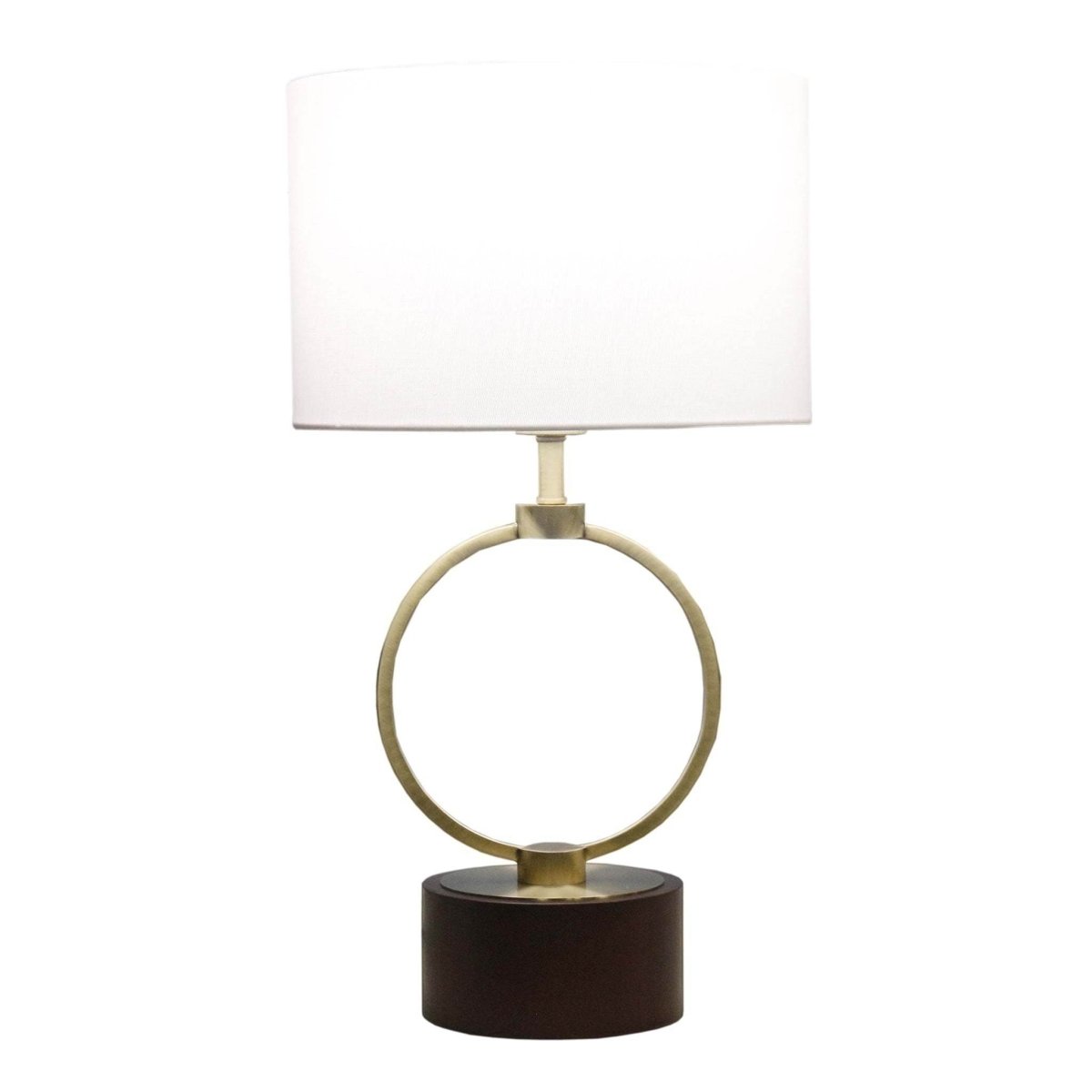 Mid-Century Modern Metal And Wood Table Lamp - Sleep Galleria