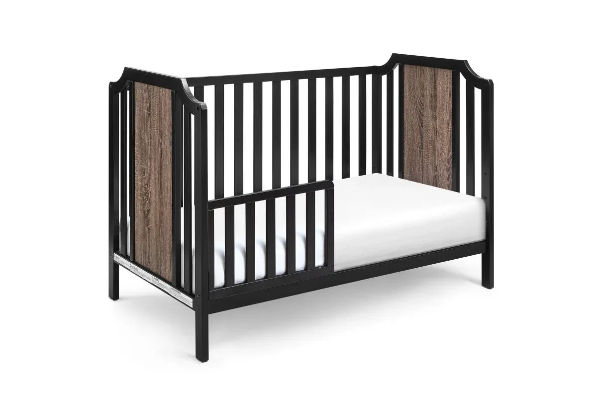 3-in-1 Convertible Wood Baby Crib With Daybed Toddler Bed - Omega Lifestyles