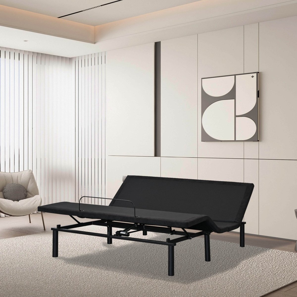 Adjustable Electric Bed Frame With Remote Control - Sleep Galleria