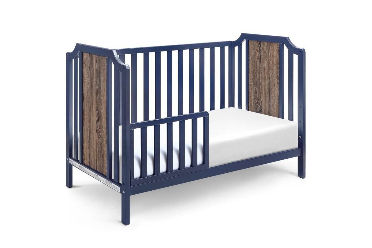 Convertible 3-in-1 Wood Baby Crib With Adjustable Heights - Sleep Galleria