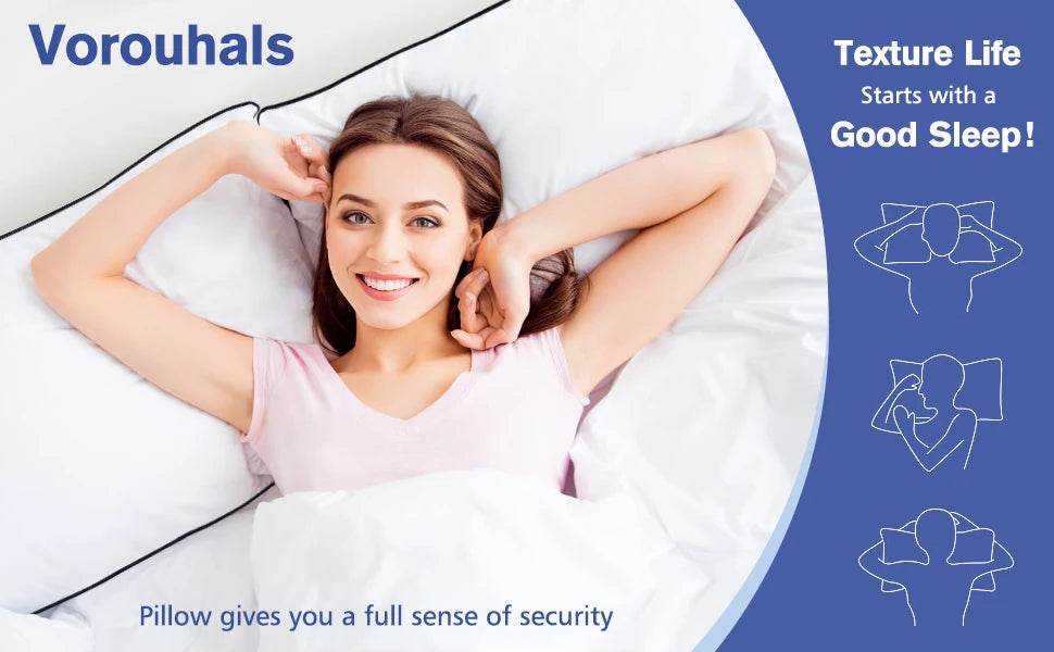 Luxury Cooling Bed Pillows with Breathable 3D Microfiber - Sleep Galleria