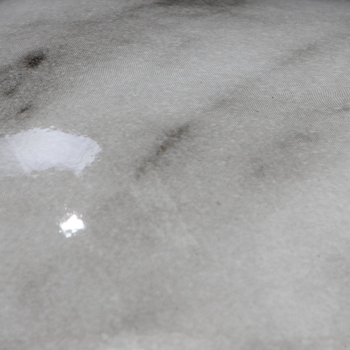 White Faux Marble Iron Table Lamp - Sleep Galleria