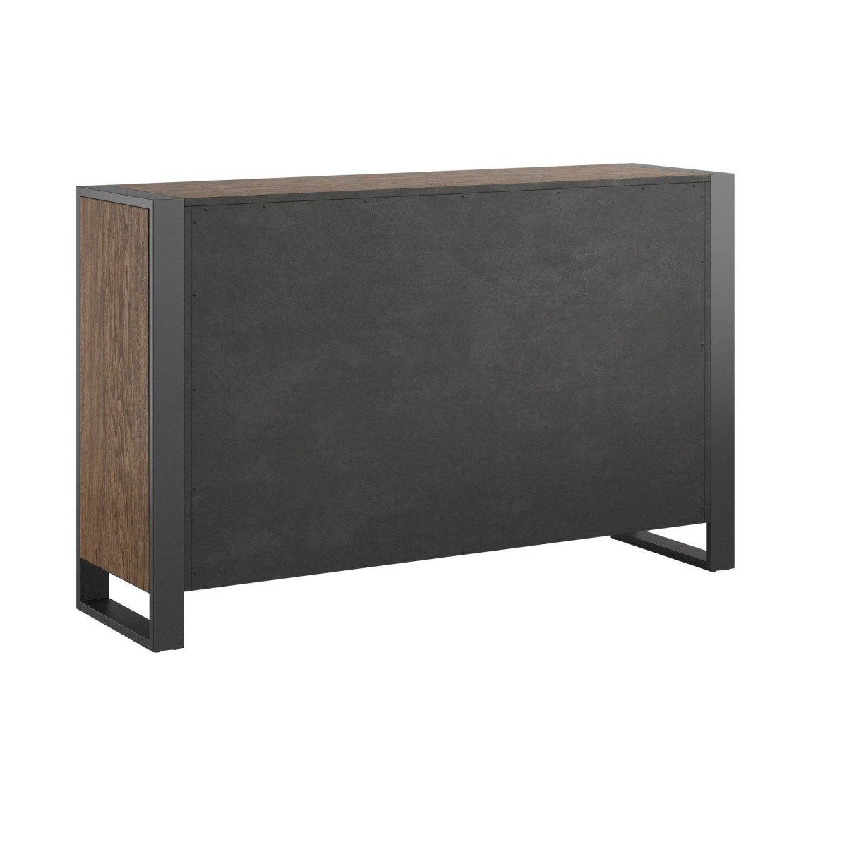 Brown Urban Industrial 8 - Drawer Engineered Wood Dresser - Restanew - Omega Lifestyles