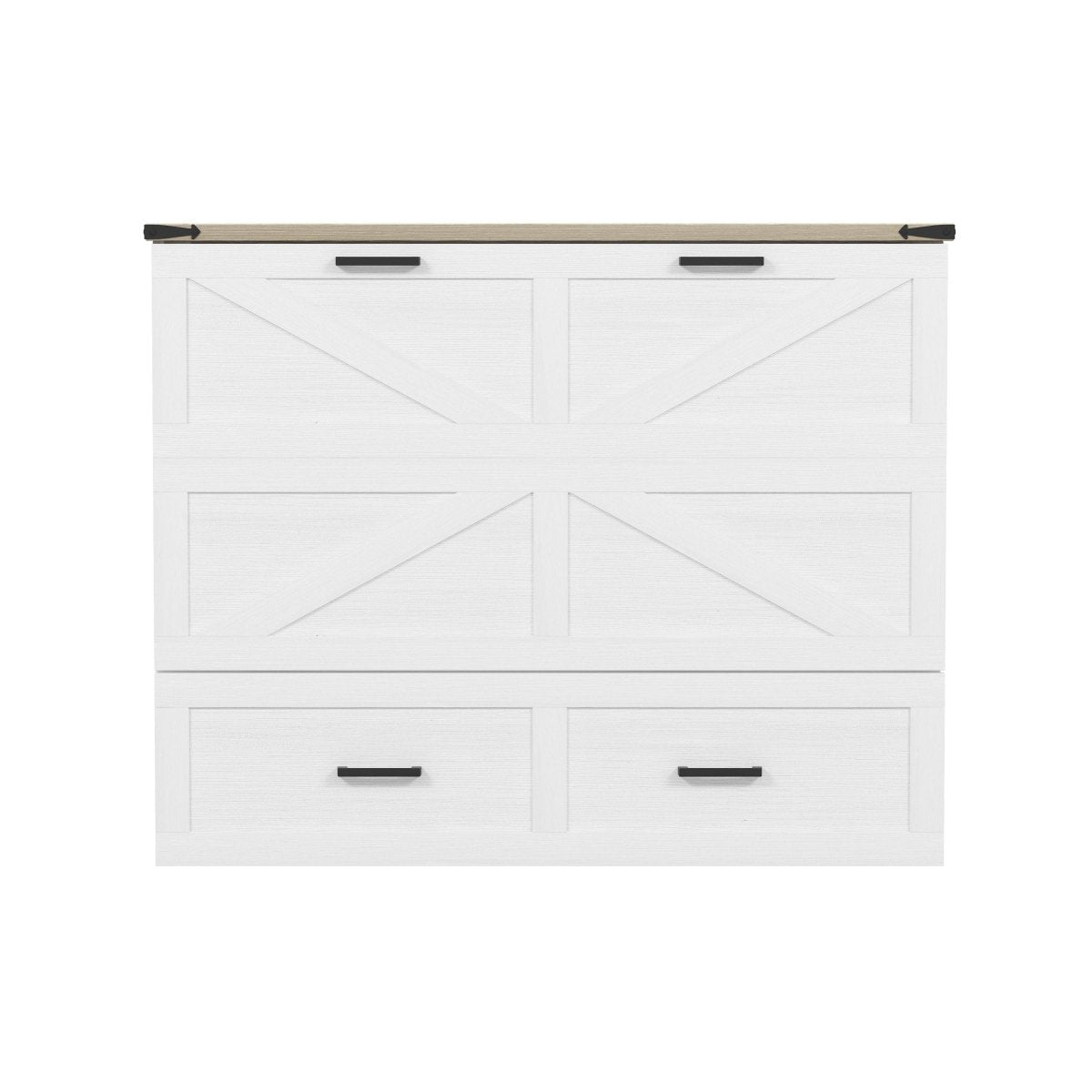 Full Foldable Murphy Cabinet Bed With Charging Station - Restanew - Omega Lifestyles