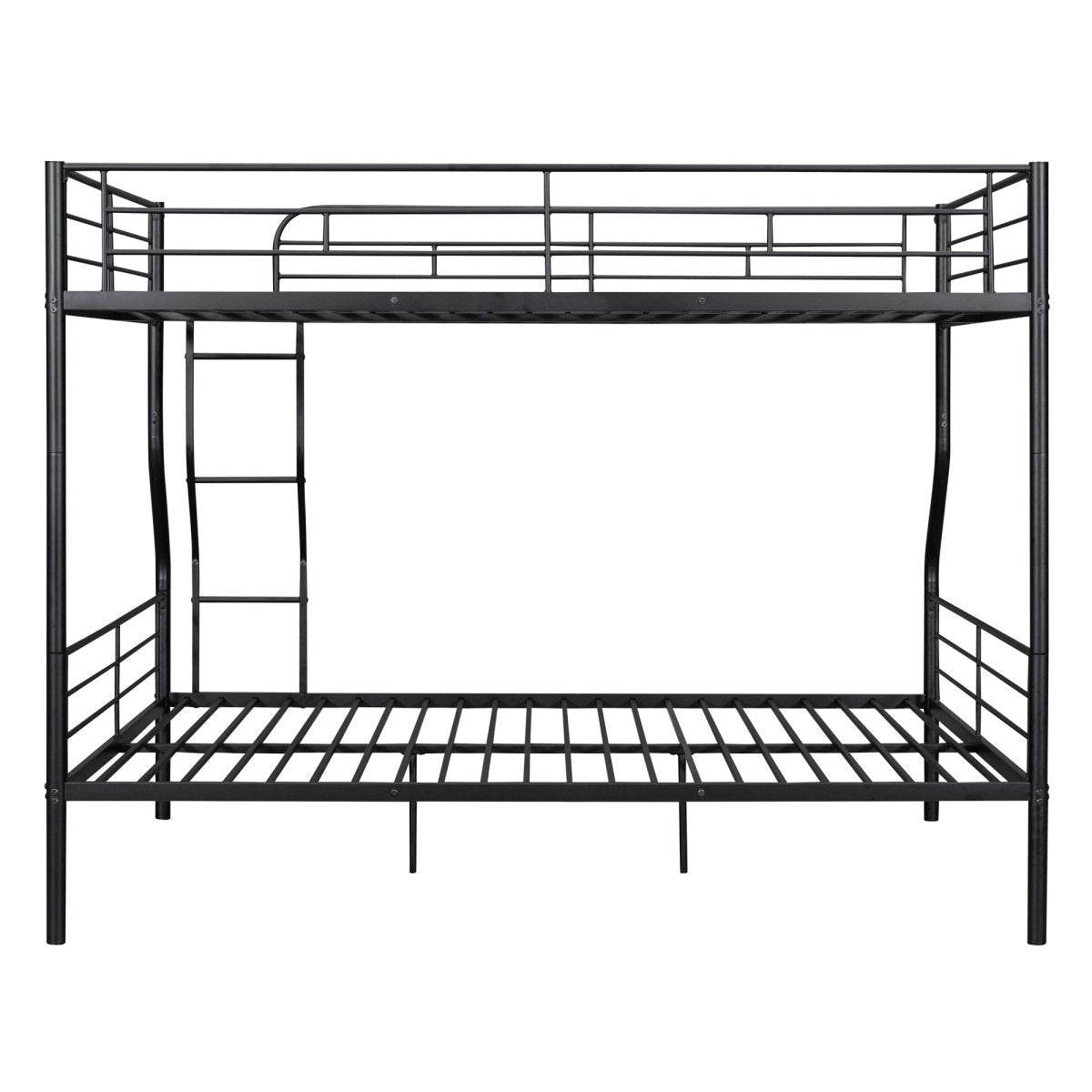 Full XL Over Queen Iron Frame Bunk Bed - Sleep Galleria