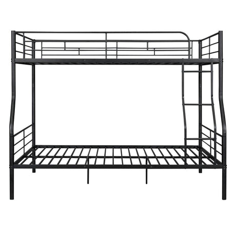 Full XL Over Queen Iron Frame Bunk Bed - Sleep Galleria