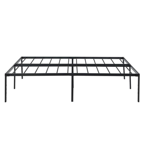 Heavy Duty Queen Metal Bed Frame With Reinforced Slats - Sleep Galleria