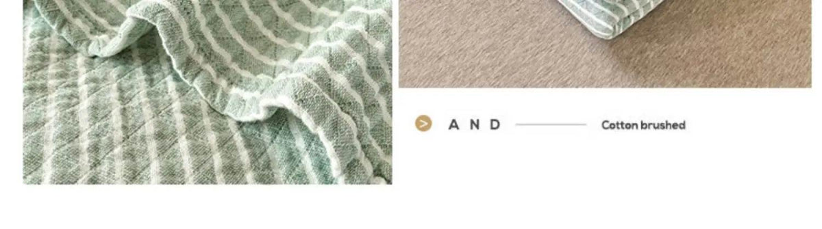 Japanese Style Breathable Cotton Gauze Blanket - Sleep Galleria