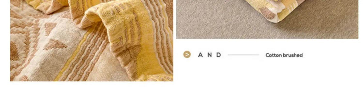 Japanese Style Breathable Cotton Gauze Blanket - Sleep Galleria