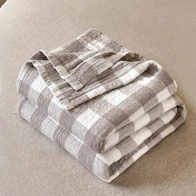 Japanese Style Breathable Cotton Gauze Blanket - Sleep Galleria