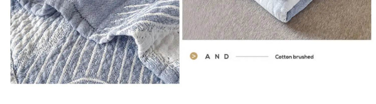 Japanese Style Breathable Cotton Gauze Blanket - Sleep Galleria