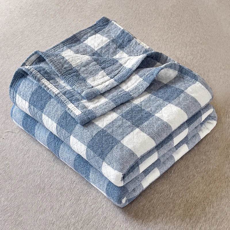 Japanese Style Breathable Cotton Gauze Blanket - Sleep Galleria