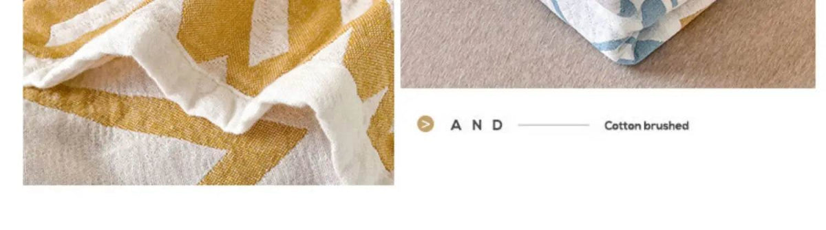 Japanese Style Breathable Cotton Gauze Blanket - Sleep Galleria