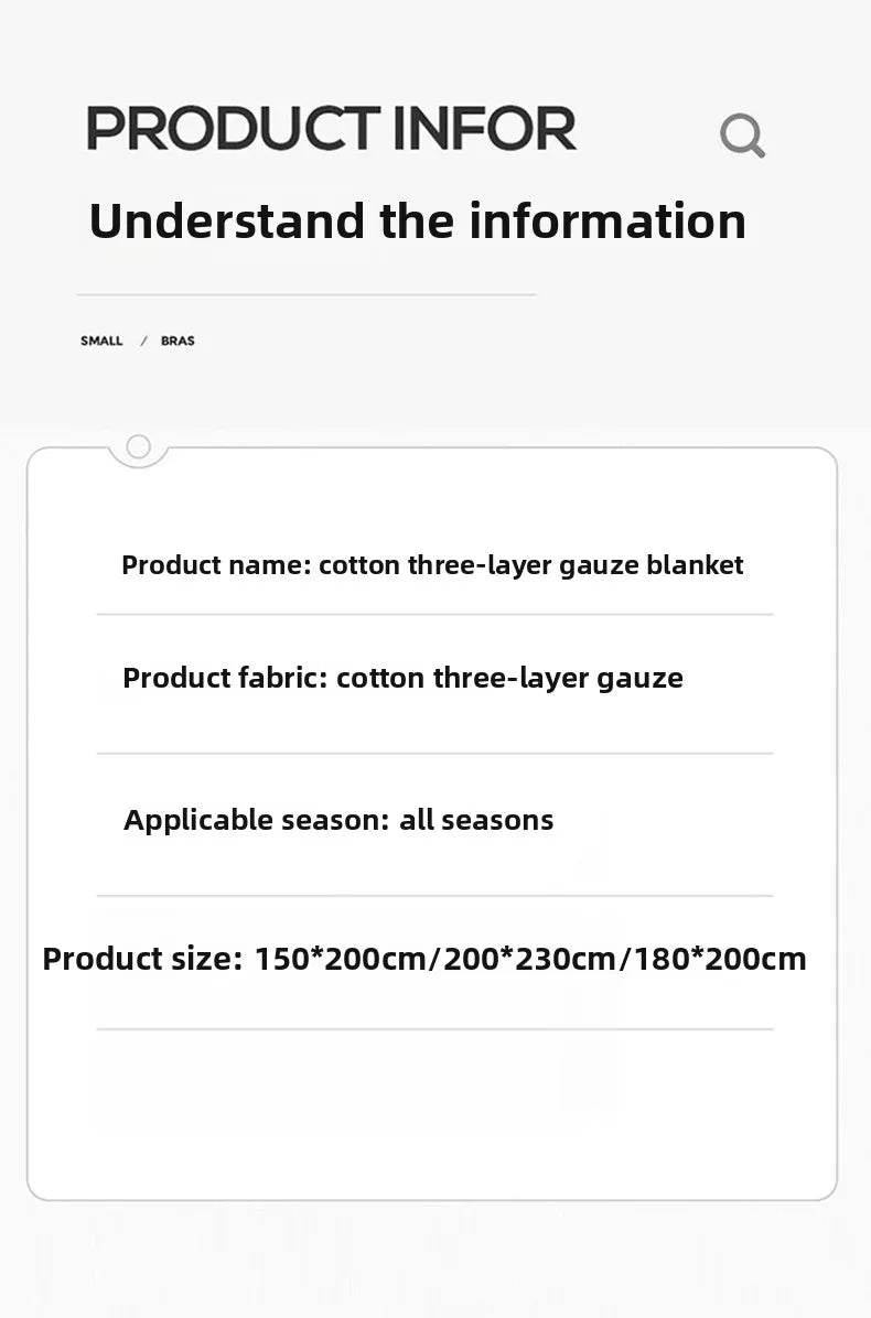 Japanese Style Breathable Cotton Gauze Blanket - Sleep Galleria