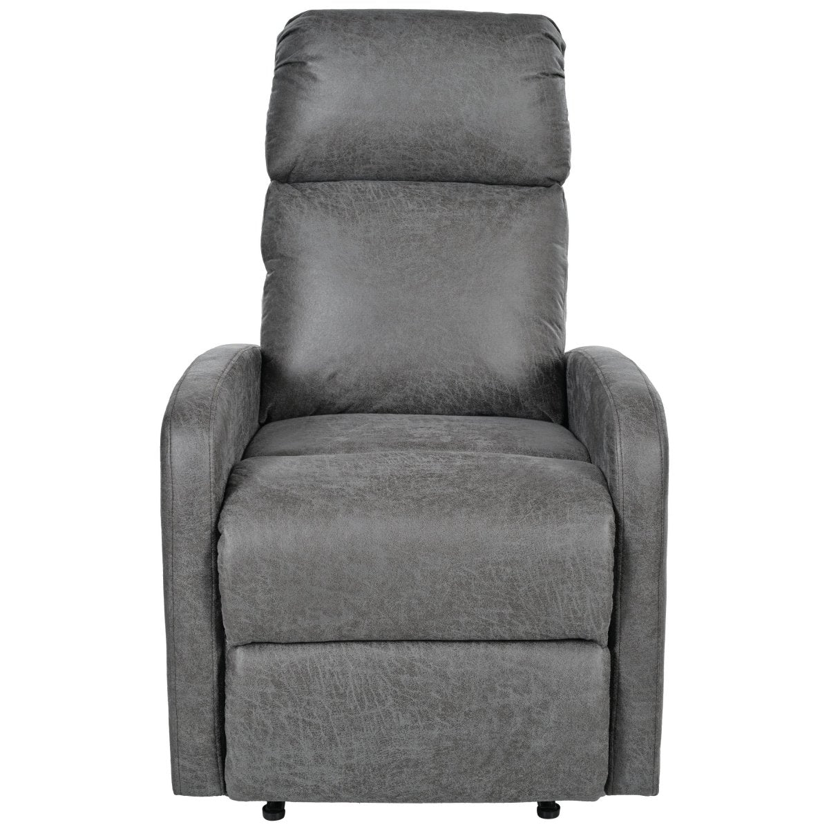 Manual Recliner Chair Microfiber Upholstered Adjustable Backrest - Restanew - Omega Lifestyles