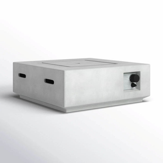 Modern Concrete Propane Fire Pit Table 30-Inch - Omega Lifestyles