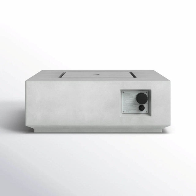 Modern Concrete Propane Fire Pit Table 30-Inch - Omega Lifestyles